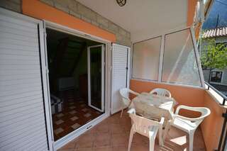 Апартаменты Apartments Goran Котор Двухуровневые апартаменты с балконом с видом на море-5